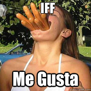 IFF Me Gusta  Hot dogs