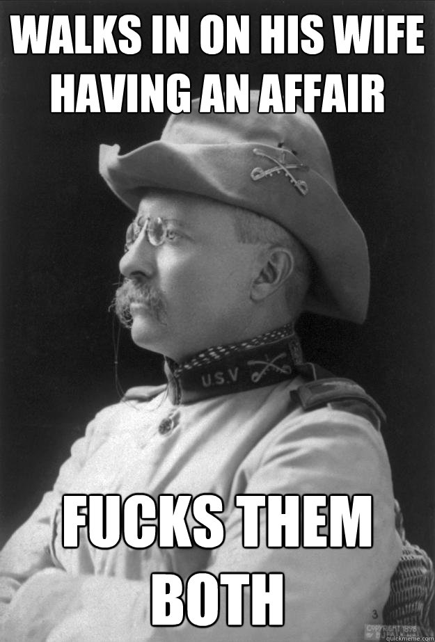 Walks in on his wife having an affair Fucks them both  