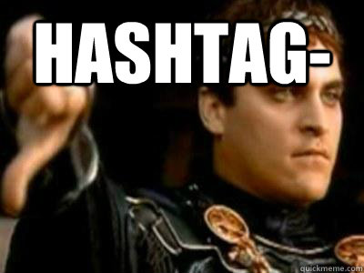 hashtag-   Downvoting Roman