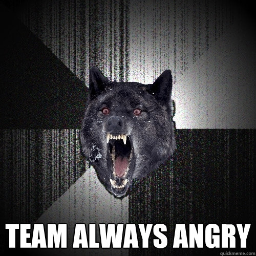  Team Always angry  Insanity Wolf