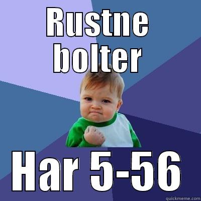 RUSTNE BOLTER HAR 5-56 Success Kid