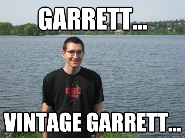 Garrett... Vintage Garrett...  Vintage Garrett