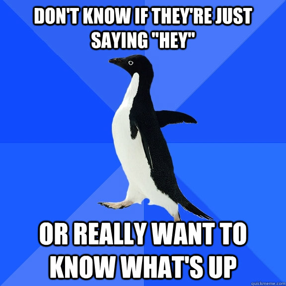 Don't know if they're just saying 