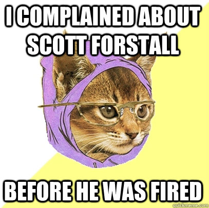 I complained about Scott Forstall Before he was fired  Hipster Kitty