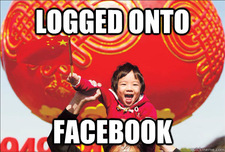 logged onto Facebook - logged onto Facebook  Second World Success