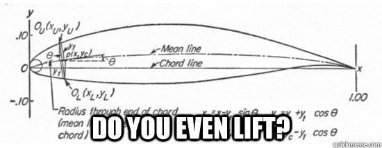  Do you even lift? -  Do you even lift?  Condescending Airfoil