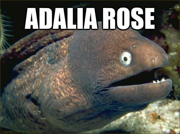 Adalia rose  - Adalia rose   Bad Joke Eel