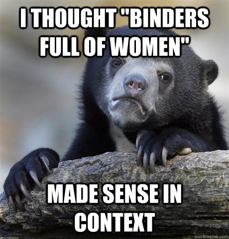 I thought 