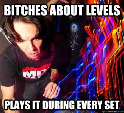 bitches about levels plays it during every set - bitches about levels plays it during every set  Misc
