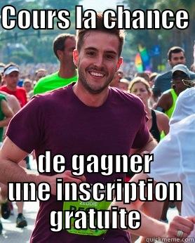 COURS LA CHANCE  DE GAGNER UNE INSCRIPTION GRATUITE Ridiculously photogenic guy