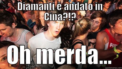 DIAMANTI È ANDATO IN CINA?!? OH MERDA... Sudden Clarity Clarence