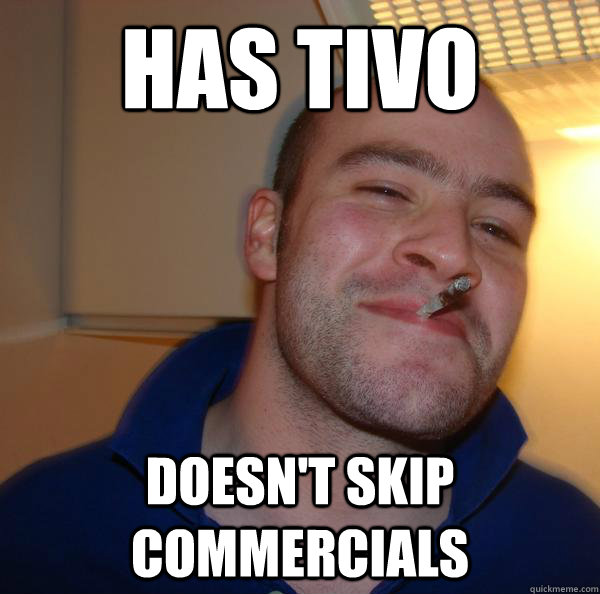 Has TiVo Doesn't skip commercials - Has TiVo Doesn't skip commercials  Misc