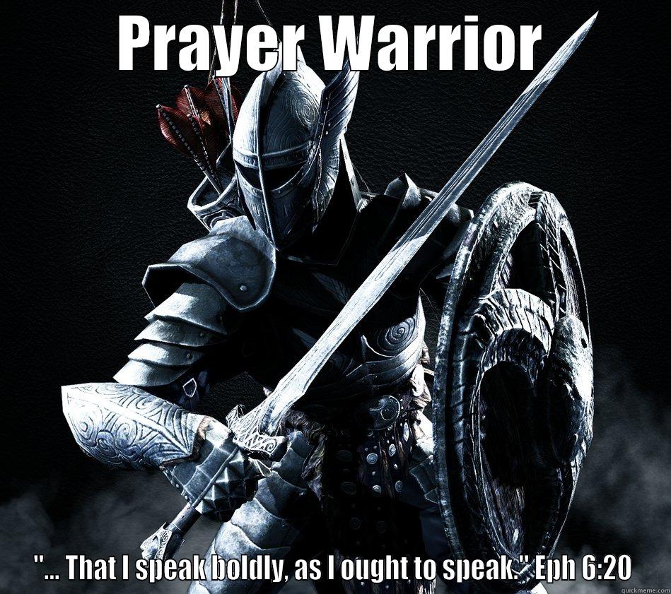 PRAYER WARRIOR 