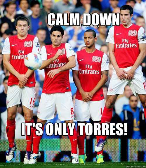 Calm Down It's only Torres!  