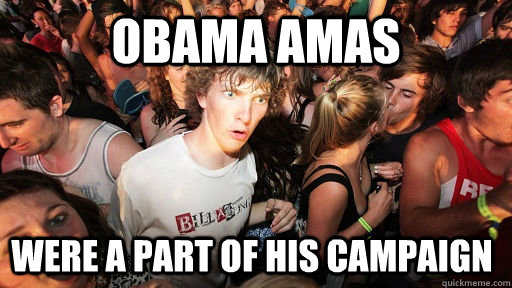 Obama amas were a part of his campaign  Sudden Clarity Clarence