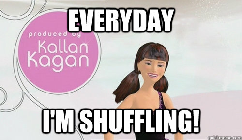 Everyday I'm shuffling! - Everyday I'm shuffling!  Barbie Diaries Courtney