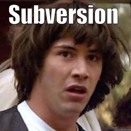 SUBVERSION  conspiracy keanu