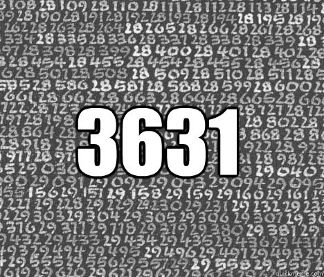 3631   