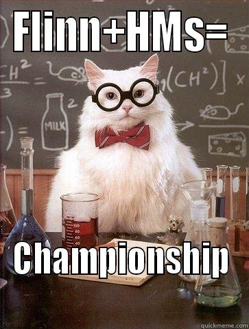 FLINN+HMS= CHAMPIONSHIP Chemistry Cat