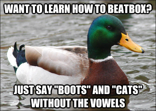 Want to learn how to beatbox? Just say 