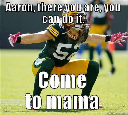 AARON, THERE YOU ARE, YOU CAN DO IT. COME TO MAMA Misc