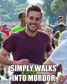  simply walks into mordor  Ridiculously photogenic guy