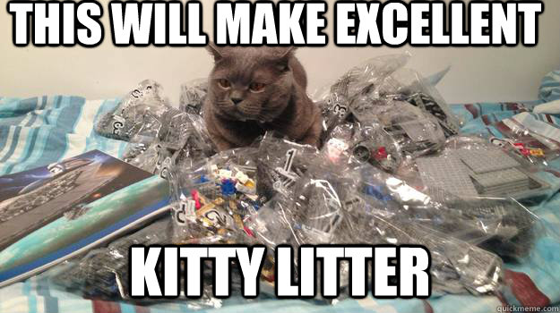 This will make excellent kitty litter - This will make excellent kitty litter  Misc