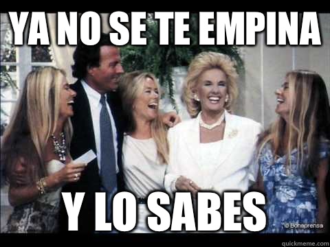 Ya no se te empina Y lo sabes - Ya no se te empina Y lo sabes  Julio Iglesias