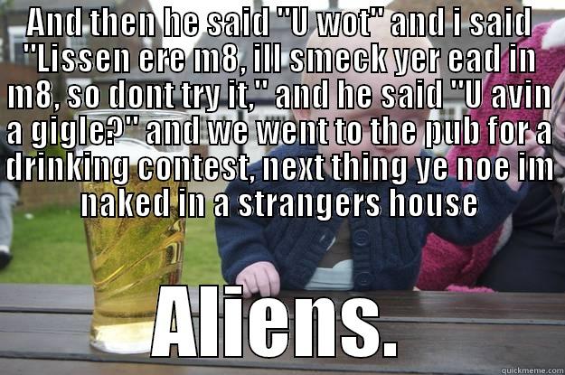 AND THEN HE SAID 
