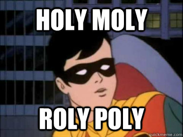 holy moly roly poly - holy moly roly poly  Holy Robin