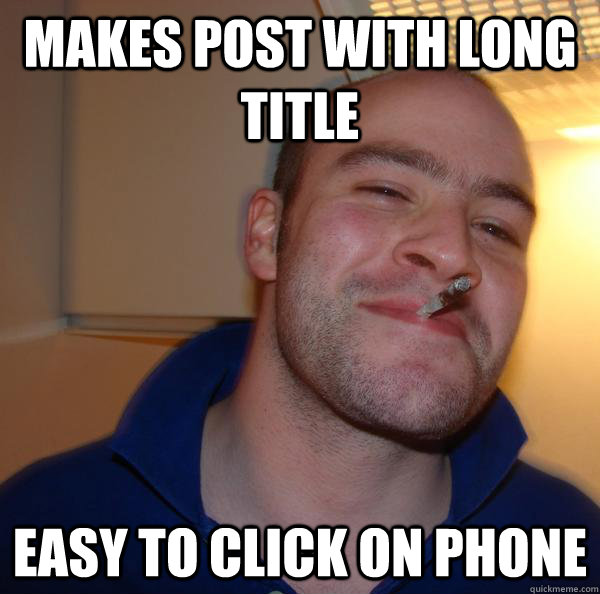 Makes post with long title easy to click on phone - Makes post with long title easy to click on phone  Misc