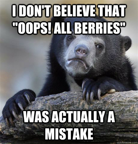 I don't believe that 