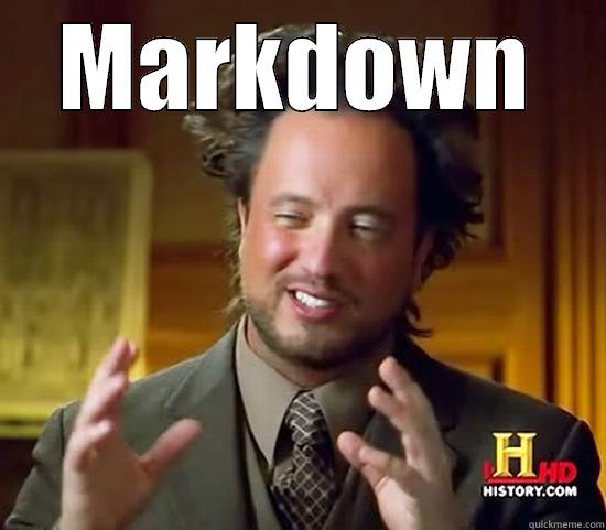 MARKDOWN  Ancient Aliens