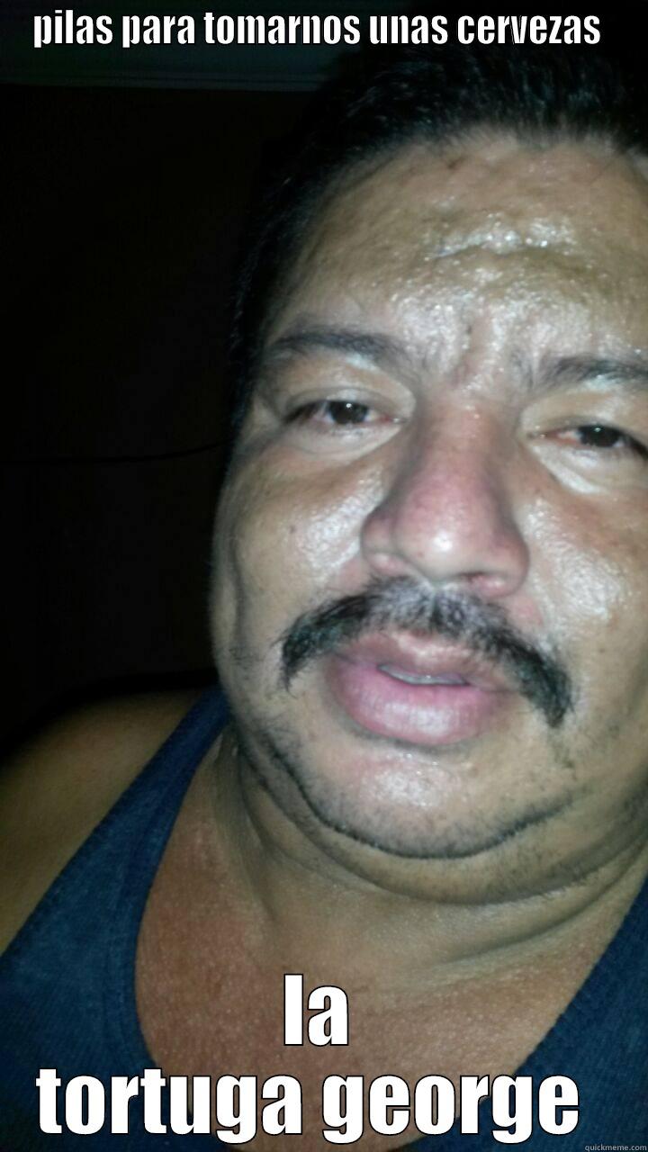 PILAS PARA TOMARNOS UNAS CERVEZAS  LA TORTUGA GEORGE  Misc