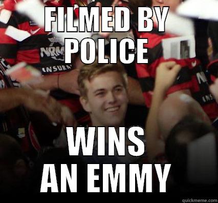 FILMED BY POLICE WINS AN EMMY Misc