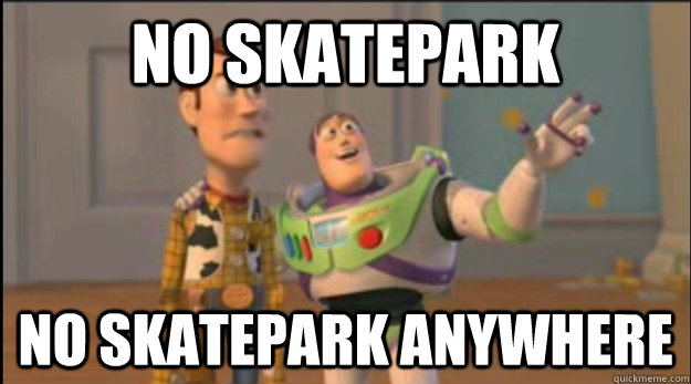 No Skatepark no skatepark anywhere - No Skatepark no skatepark anywhere  Misc