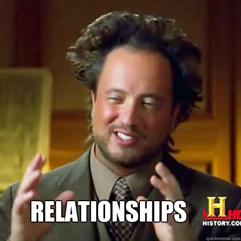 Relationships -  Relationships  Alien meme