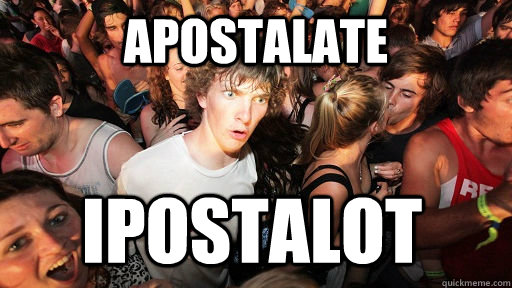 APOSTALATE IPOSTALOT  Sudden Clarity Clarence