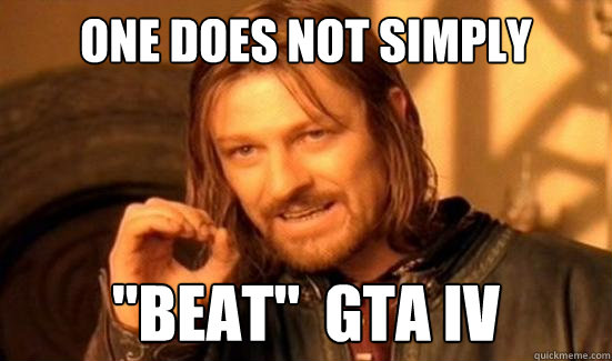 One Does Not Simply 