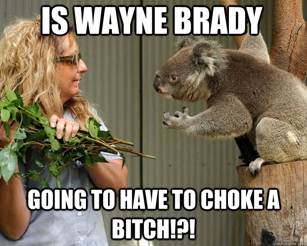 Is Wayne Brady Going to have to choke a bitch!?! - Is Wayne Brady Going to have to choke a bitch!?!  Disproportionate Vengeance Koala