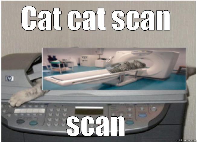 CAT CAT SCAN SCAN Misc