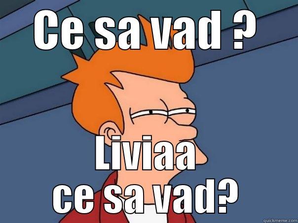 CE SA VAD ? LIVIAA CE SA VAD? Futurama Fry