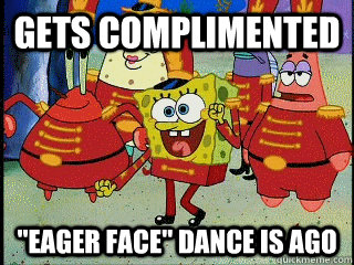 gets complimented 