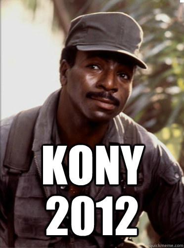 KONY 2012  carl weathers kony