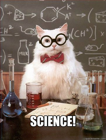 
 SCIENCE!  Science Cat