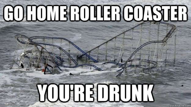 Go home roller coaster you're drunk - Go home roller coaster you're drunk  Misc