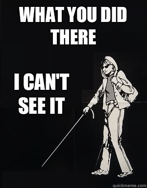 What you did there I can't see it  cant see carol