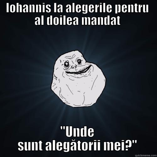 IOHANNIS LA ALEGERILE PENTRU AL DOILEA MANDAT 