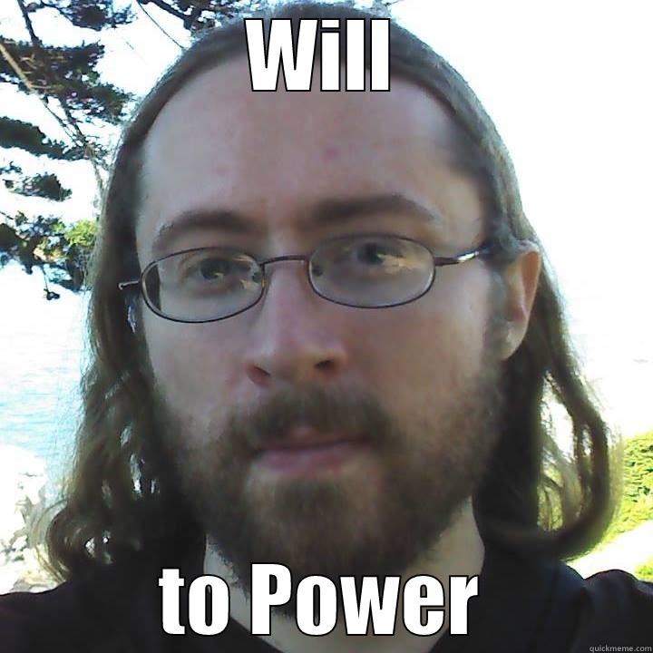 WILL TO POWER Misc