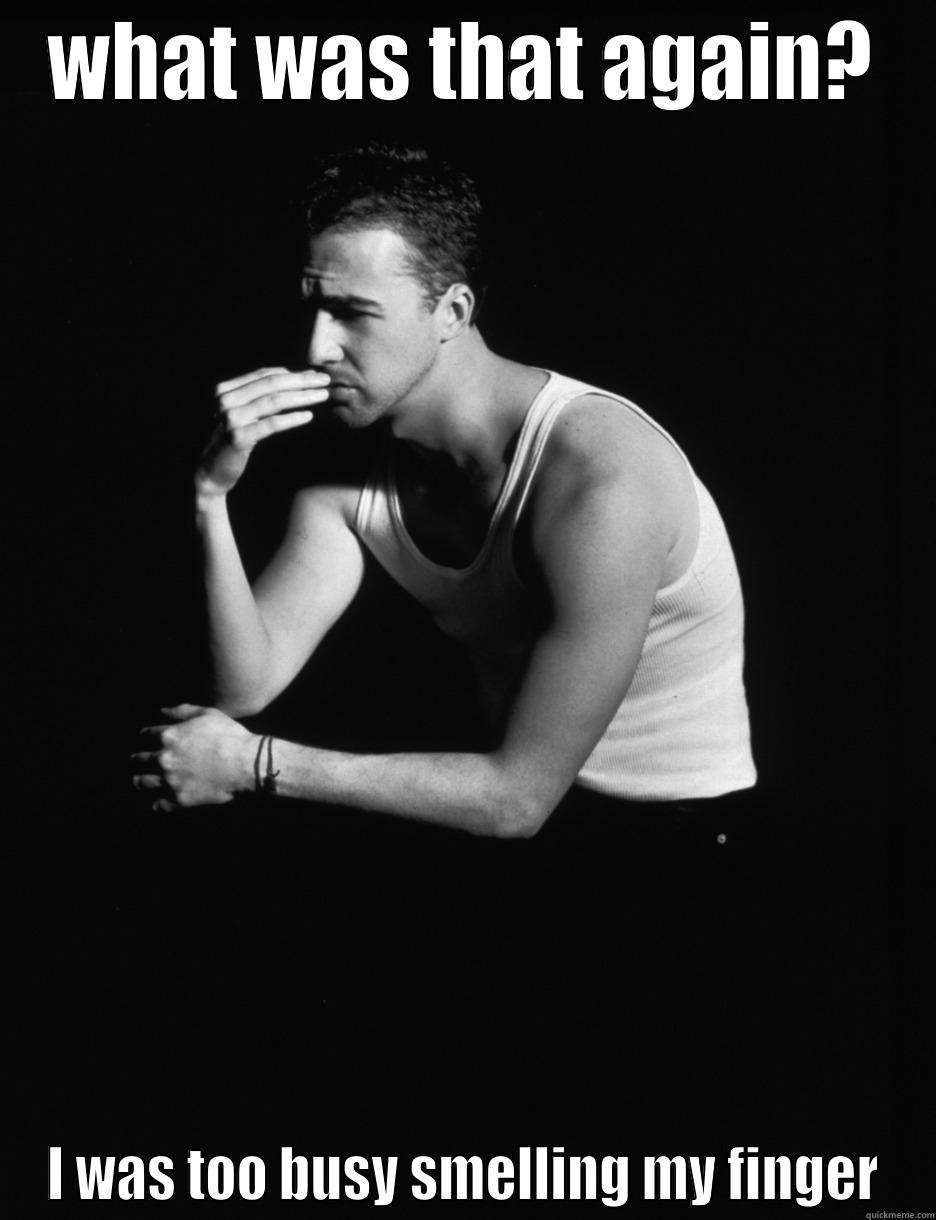 Smell My Finger quickmeme